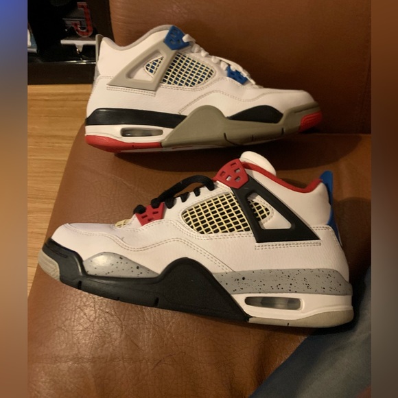 Nike air jordan 4 what the Sz 6y used